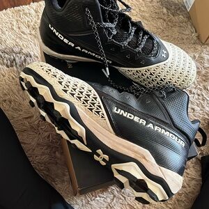 Under Armour cleats. Size 11.5 used maybe 1/2 a season.